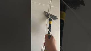 Removing Grout Residue with Precision  So Satisfying [upl. by Lawan772]