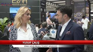 ERAH UÇUŞ OKULU TİCARET MÜDÜRÜ  YUSUF ÇALIŞ Erah Havacılık Akademisi İFTE 2023 [upl. by Brit]