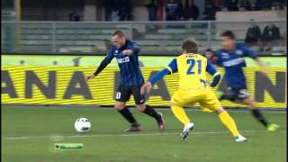 Stagione 20112012  Chievo vs Inter 02 Highlights [upl. by Lemrahc]