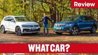 VW Tiguan amp Tiguan Allspace indepth review amp comparison  What Car [upl. by Adyeren]