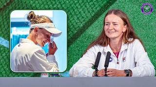 quotI think shed be really proudquot  Barbora Krejcikova  PostFinal Press Conference  Wimbledon 2024 [upl. by Naimed783]