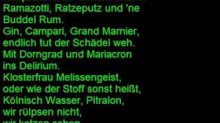 Otto Waalkes Wir haben Grund zum Feiern mit Lyrics [upl. by Ileane]