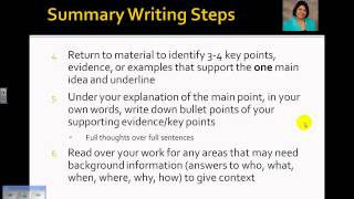 Mastering the Skill of Summary Writing [upl. by Ddart545]