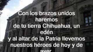 himno del estado de chihuahua [upl. by Guadalupe]