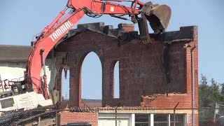 School Demolition Part 2 Adamstown MD [upl. by Oirottiv]