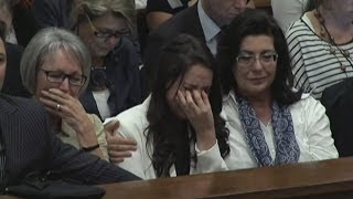 Emotional Oscar Pistorius breaks down in court describing the moment he found Reeva Steenkamp [upl. by Shurlock]