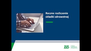 Roczne rozliczenie składki zdrowotnej – program płatnik webinar [upl. by Schwab]