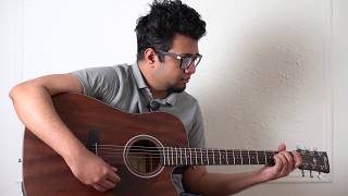 Irsha  ঈর্ষা  Dure Tumi Dariye  Tahsan  Unplugged Guitar Cover by Ahmed Rashik [upl. by Leverick]