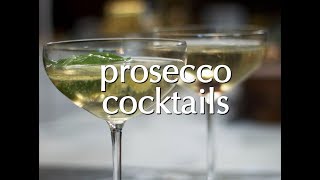 Easy Prosecco Cocktail Ideas [upl. by Nylemaj760]