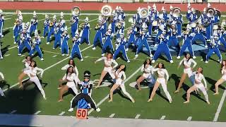 Westlake High School Marching Band FieldHalftime Show 2023 Fulton County Band Exhibition [upl. by Lednic26]