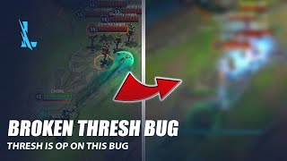 Thresh Bug is Broken  Wild Rift [upl. by Lokcin]