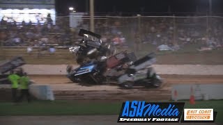 Speedway Crashes Ash Medias Chaos and Carnage Season 201819 [upl. by Saixela]