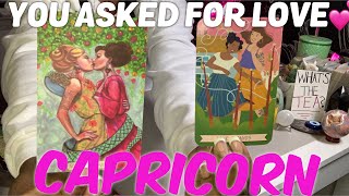 CAPRICORN〰️ WOW This is the RELATIONSHIP you asked Spirit for Capricorn Tarot Love Reading [upl. by Ytirehc]