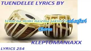 KLEPTOMANIAX  TUENDELEE KICKIE KARAOKE [upl. by Schell]