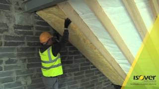 How to Insulate Timber Rafters  ISOVER G3 Metac Touch [upl. by Orrocos125]