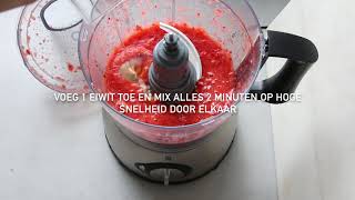 Gezonde snelle aardbeienmousse met 2 ingrediënten [upl. by Jarib]