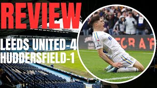 What a response Leeds United VS Huddersfield Review [upl. by Ahsed715]