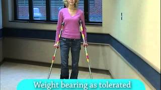 How to use canes crutches and walkers after surgery [upl. by Silsby928]