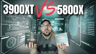 AMD Ryzen 3900XT vs 5800X Can AMDs new 8 core beat its 12 Core BEAST [upl. by Moriarty]