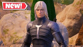 New RAIDEN Skin Gameplay in Fortnite Metal Gear Solid [upl. by Ramaj]