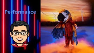 Masked Singer Season 9 Macaw Performs “Live Like You Were Dying” [upl. by Duleba]