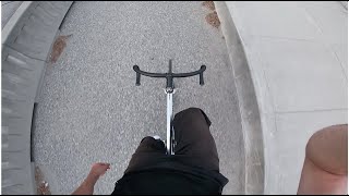 Fixed Gear Ride Beach to Downtown  Part 2 [upl. by Inuat953]