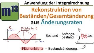 Rekonstruktion von GrößenBeständen mit Integral Einführung [upl. by Cestar]