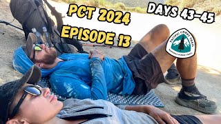 PCT 2024 Episode 13 Our Toughest Stretch Yet  Days 4345 on the Pacific Crest Trail [upl. by Atteoj]