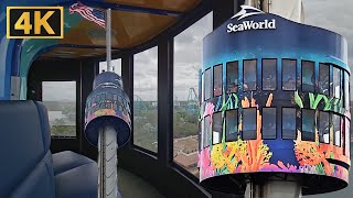 Sky Tower 4K Tour Completo  SeaWorld Orlando  10 DEZ 2023 [upl. by Inek]