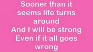 Someones watching over me Hilary duff LYRICS [upl. by Llednor]