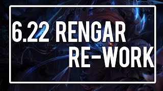 Dekar Rengar Rework Patch 622 Game 1 FULL GAME [upl. by Ecinrev]