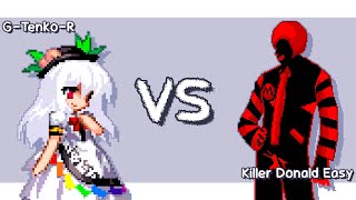 『MUGEN Requests』 GTenkoR 1p vs Killer Donald Easy 1p [upl. by Zonda]