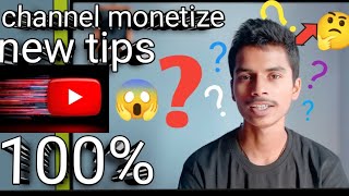 new tips channel monetize 100🤔 [upl. by Gniliem702]