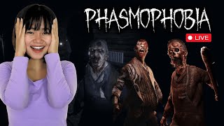 PHASMOPHOBIA HORROR GAME LIVE WITH FRIENDS [upl. by Eelime]