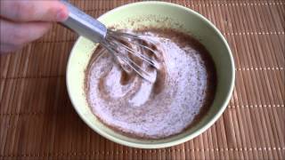 Low Carb Cinnamon Flax Meal Porridge Recipe 亚麻籽糊  Dietplan101com [upl. by Ellivnarg]