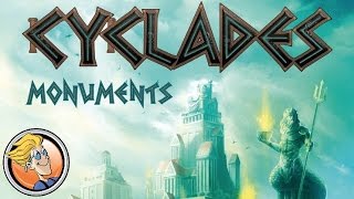 Cyclades Monuments — game overview at SPIEL 2016 by Matagot [upl. by Glorianna]