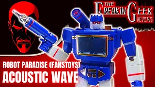 Robot Paradise Fanstoys ACOUSTIC WAVE Soundwave EmGos Transformers Reviews N Stuff [upl. by Tripp]