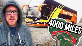 I Spent 6 DAYS on The Worlds LONGEST Bus Route It Was HELL [upl. by Rockey]