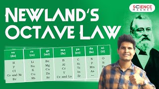 Newlands Octave Law  Chemistry  Periodic Classification  Newlands Law of Octaves by Neeraj Sir [upl. by Prima]