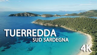 Spiaggia di Tuerredda  Sud Sardegna  4K [upl. by Mor785]