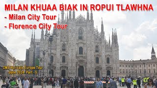 MILAN CATHEDRAL ROPUI TLAWHNA  MILAN amp FLORENCE CITY TOUR  CMS EUROPE TOUR JUNE 2024  PART 5 [upl. by Trina]