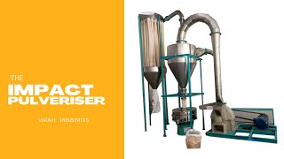 IMPACT PULVERISER  TURMERIC GRINDER  VARAHI INDUSTRIES  PRINCE INDUSTRIES [upl. by Meletius]