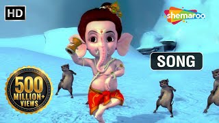 Bal Ganesh  Naache Dhin Dhin Favourite Kids song  Shemaroo Kids [upl. by Yeffej962]