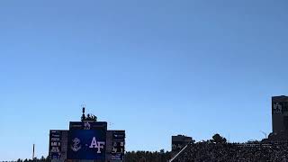 F18 Flyover at Navy vs Air Force Football game Oct 5 2024 [upl. by Dilaw]