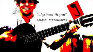 Como Tocar Lágrimas Negras en Guitarra [upl. by Neerhtak]