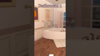 Bloxburg bathroom ideas🎀🕯️🪞🧼 bloxburg ideas roblox [upl. by Airliah350]