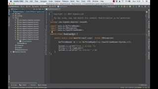 IntelliJ Basics  Reading Console Input [upl. by Ramburt]