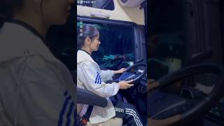 female truck driver shorts subscribe বাটা ভরা পান দুলাভাই বালিসের gadiwala jcb trending [upl. by Acinimod]