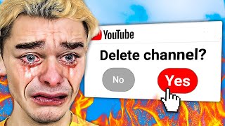 if i laugh i DELETE my channel [upl. by Sharity]