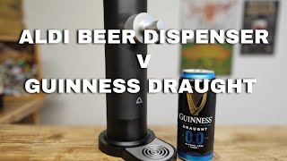 Aldi Beer Dispenser v Guinness Draught [upl. by Annoyk]